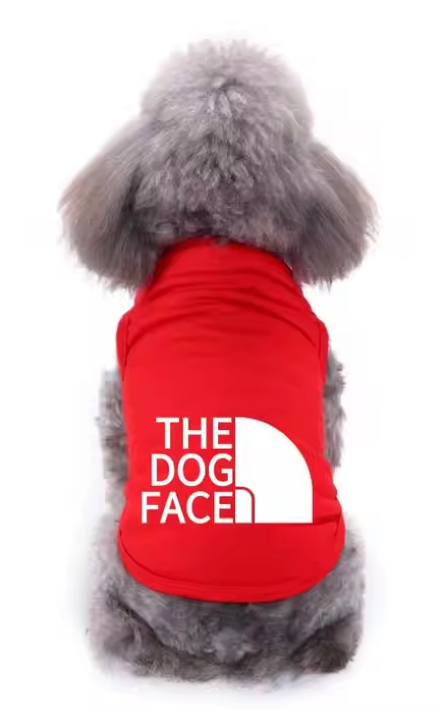 Dog Face Sleeveless Tank Top