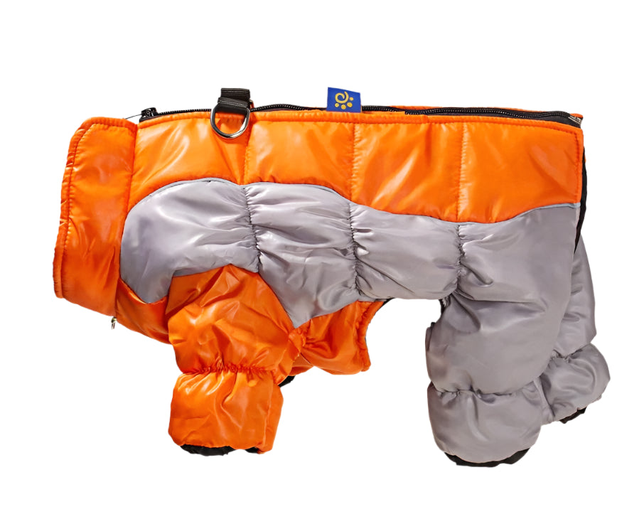 Fleece Waterproof & Windproof Pet Jumpsuit Coat Jacket For Cats And Dogs