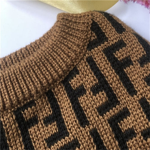 Pendi Monogram Knit Sweater