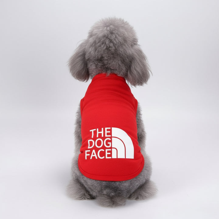 Dog Face Sleeveless Tank Top