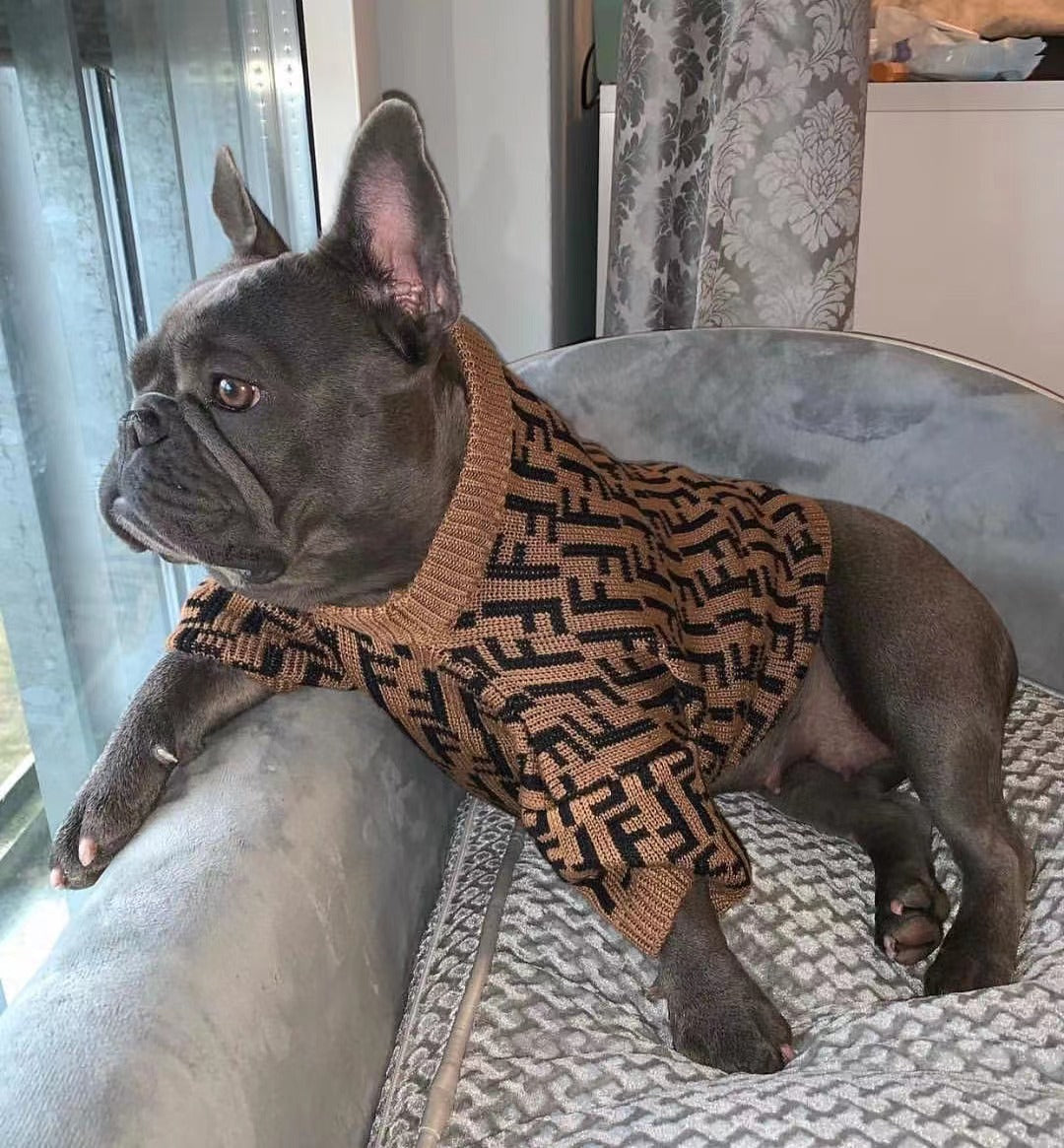Pendi Monogram Knit Sweater