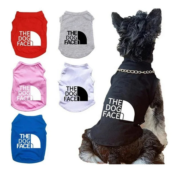 Dog Face Sleeveless Tank Top