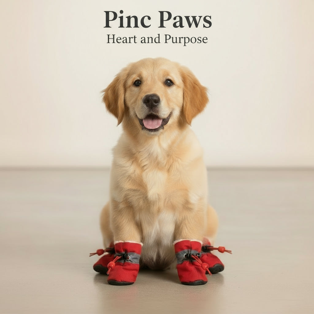 Non-Slip Puppy Shoes,  Dog Shoes with Adjustable Drawstring