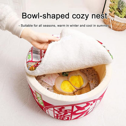 Ramen Noodle Dog & Cat Bed