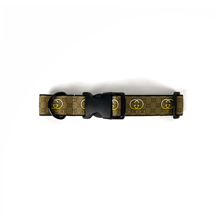 Luxury Logo Collar + Leash Set