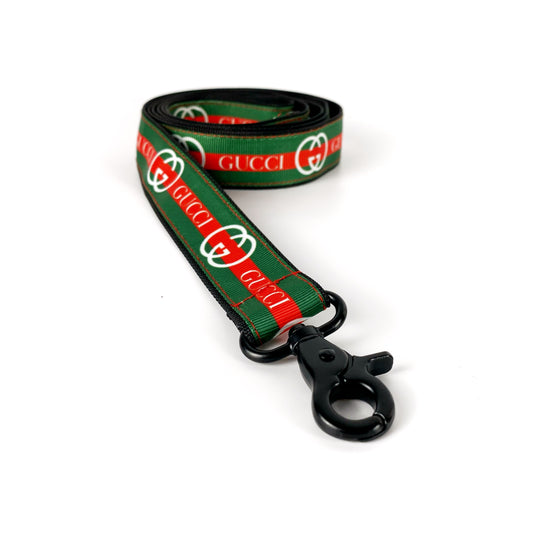 Luxury Logo Collar + Leash Set