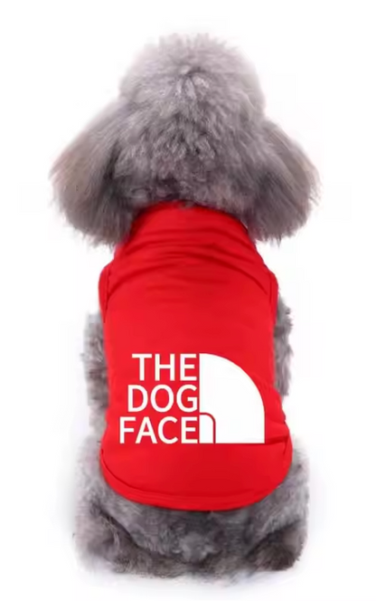 Dog Face Sleeveless Tank Top