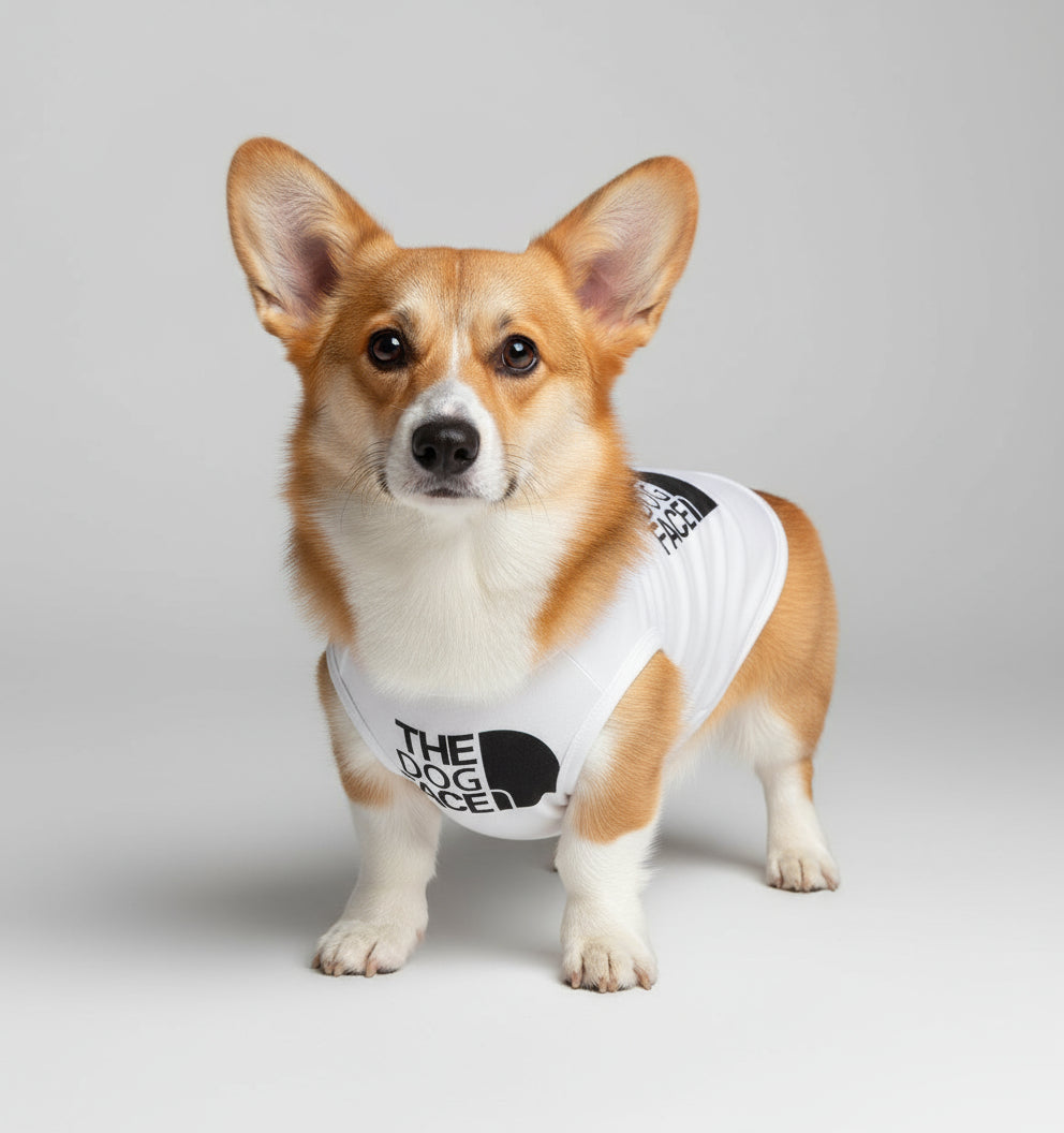 Dog Face Sleeveless Tank Top