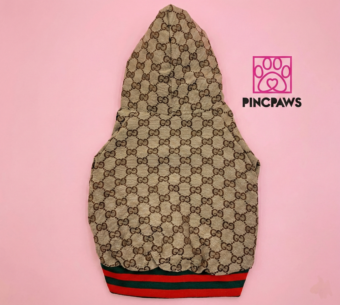 The Iconic Gucci-Inspired Pet Hoodie Jacket
