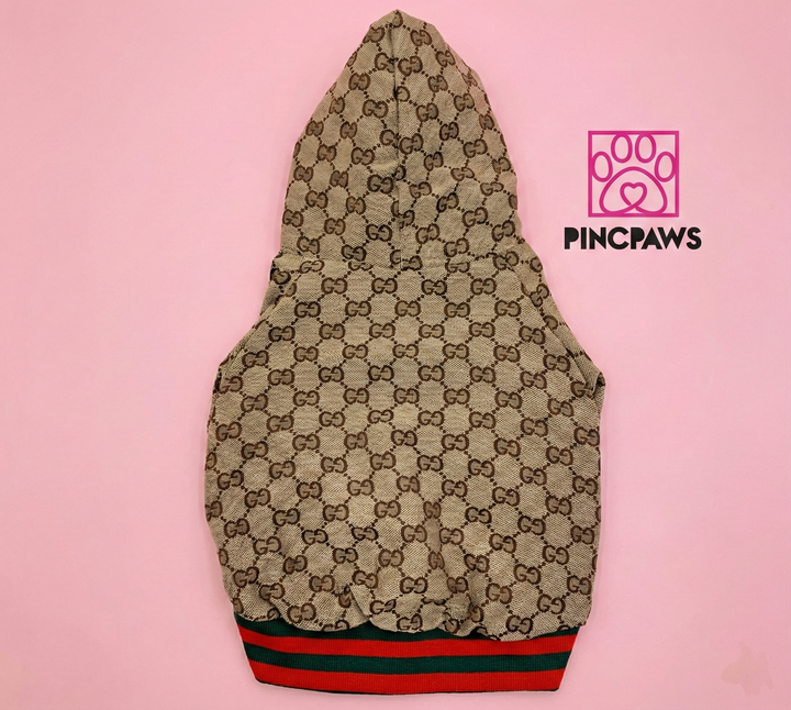 The Iconic Gucci-Inspired Pet Hoodie Jacket