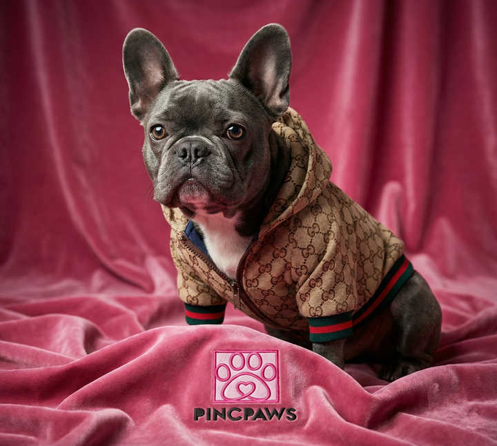 The Iconic Gucci-Inspired Pet Hoodie Jacket