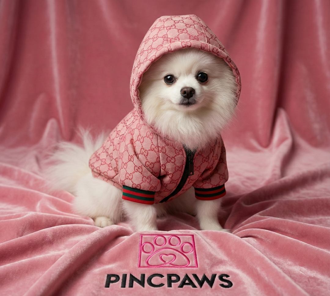 The Iconic Gucci-Inspired Pet Hoodie Jacket