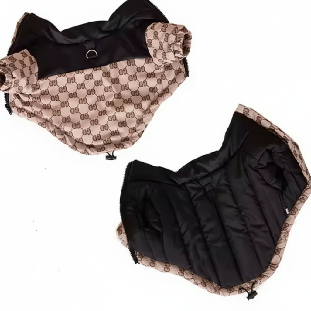 Pucci Monogram Thick Jacket wth D-Ring Hook