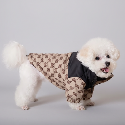 Pucci Monogram Thick Jacket wth D-Ring Hook