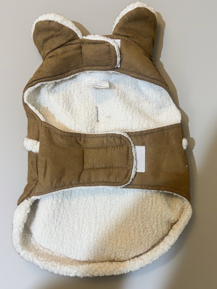 Koolaburra by UGG Reversible Dog Vest– Brown & Cream
