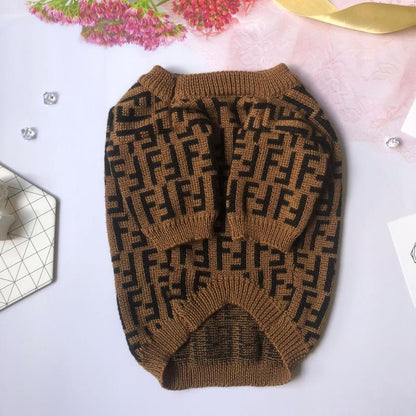 Pendi Monogram Knit Sweater