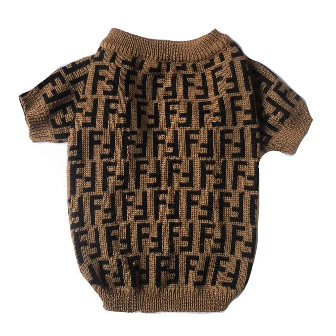 Pendi Monogram Knit Sweater