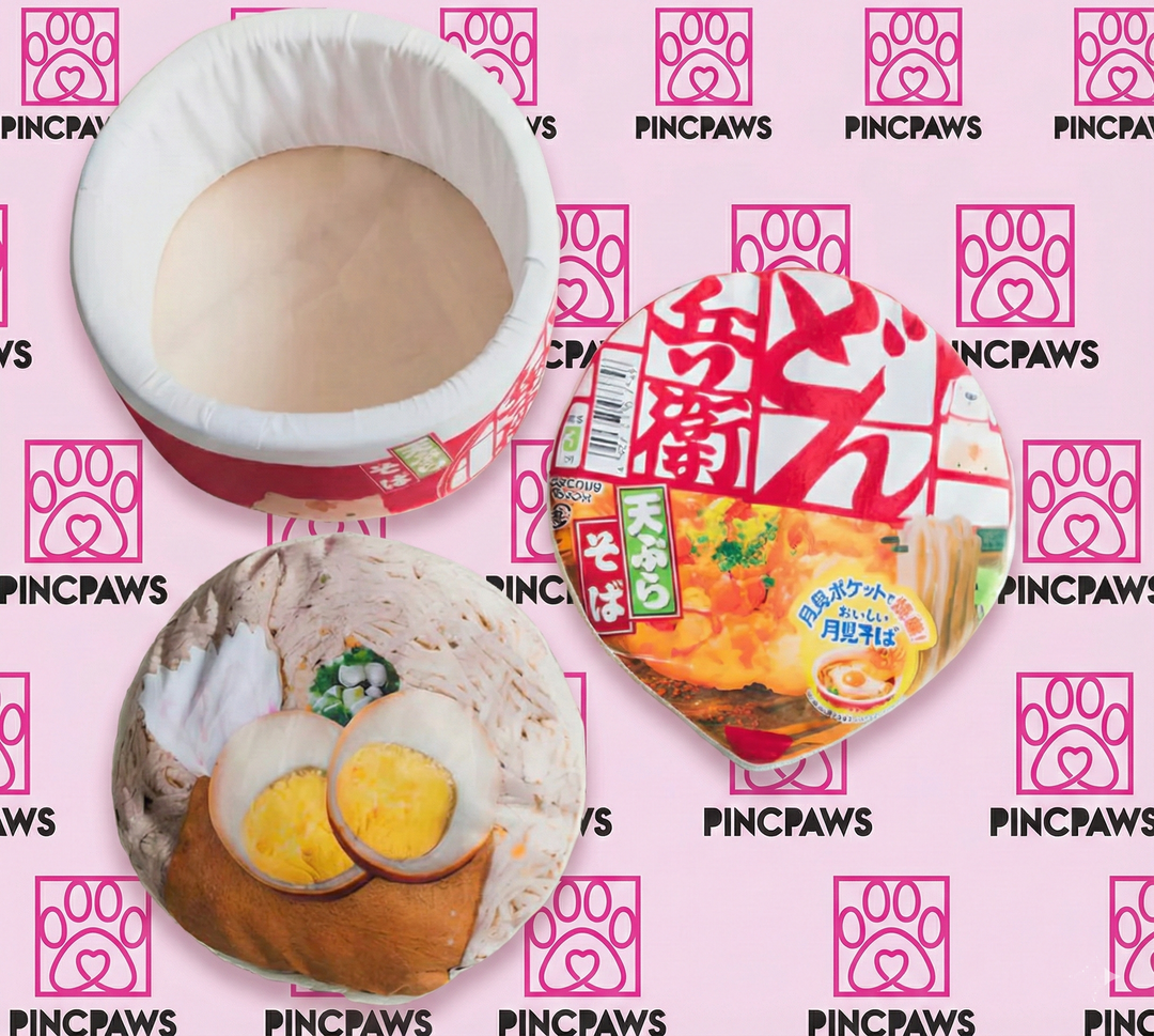 The Kyun Ramen Nest - A cozy bowl of calm for cats & dogs