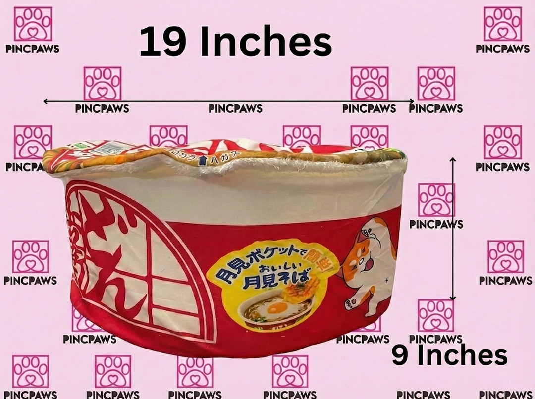 The Kyun Ramen Nest - A cozy bowl of calm for cats & dogs