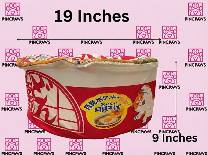 The Kyun Ramen Nest - A cozy bowl of calm for cats & dogs