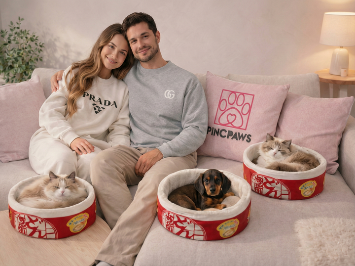 The Kyun Ramen Nest - A cozy bowl of calm for cats & dogs