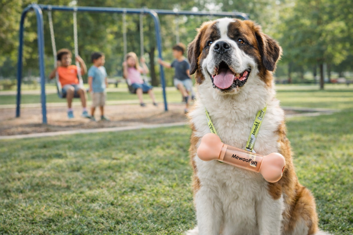 Bone-Appétit Bottle MeWooFun 2-in-1 Leak-Proof Pet Water & Feeder Bottle