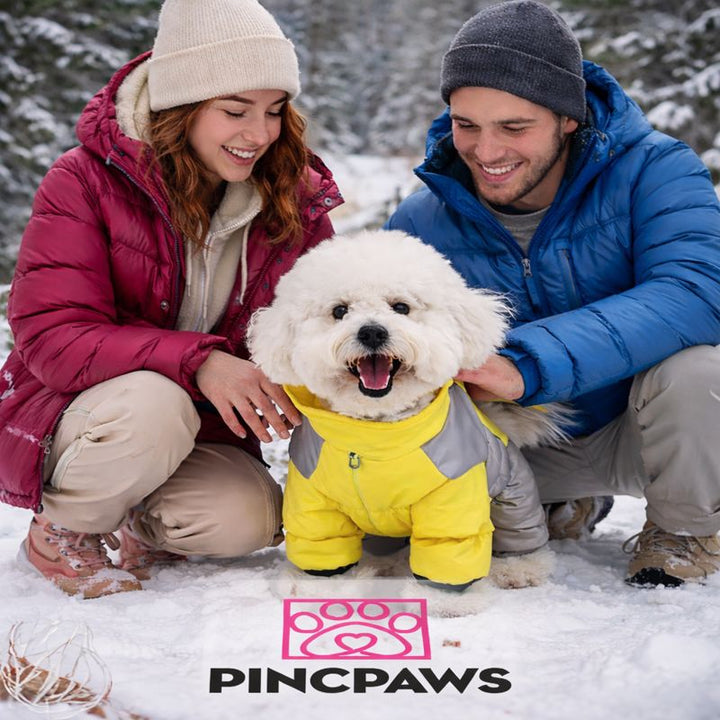 Notice Me Puffer – All-Weather Reflective Pet Jumpsuit