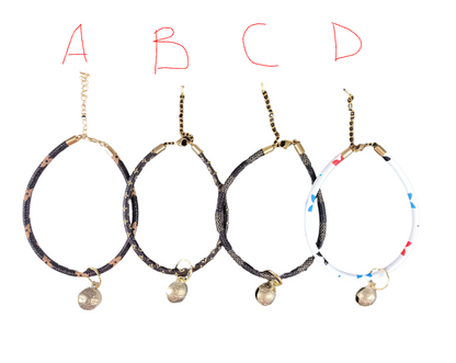 Luxury Print Necklace with Charm