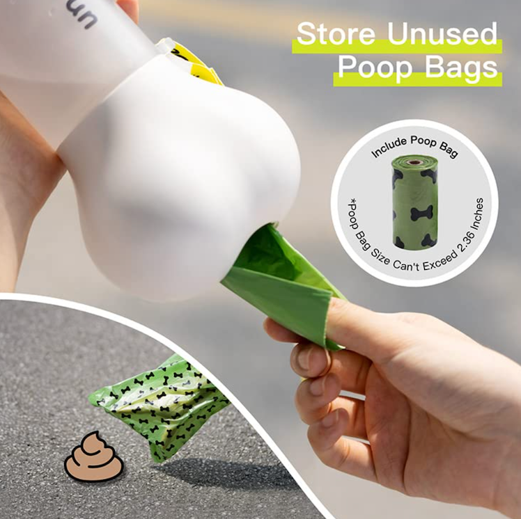2-in1 Portable Bone-Style Water Bottle
