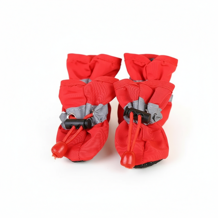 Non-Slip Puppy Shoes,  Dog Shoes with Adjustable Drawstring